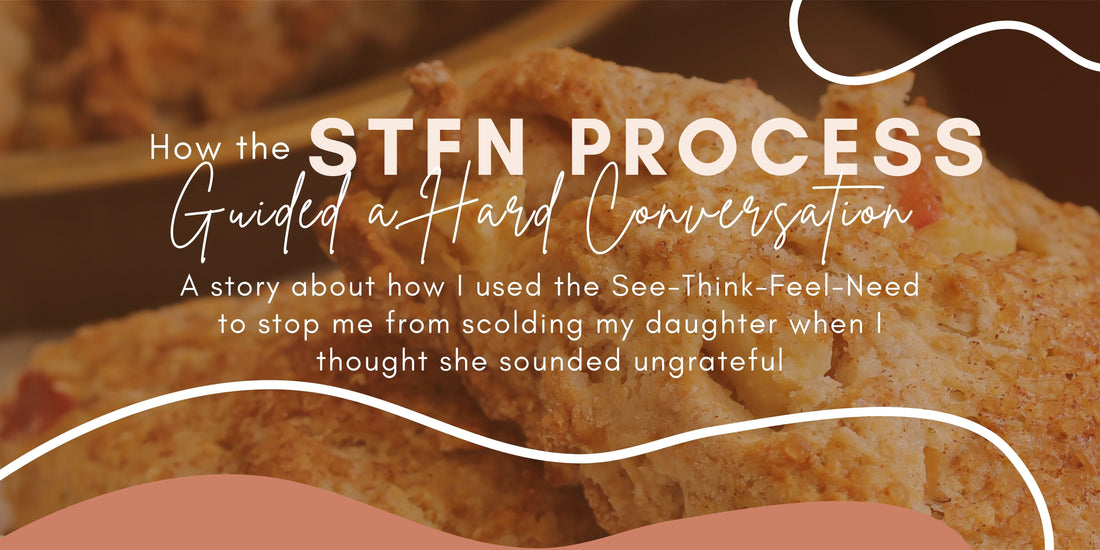 How the See-Think-Feel-Need framework helped me when I wanted to scold my child for being ungrateful