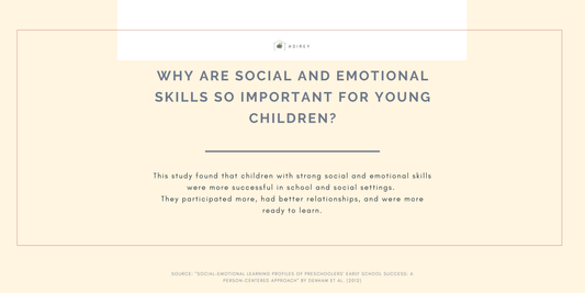Why Social and Emotional Skills Are Important